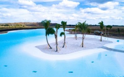 First-Ever Crystal Lagoon in U.S. Is Filled