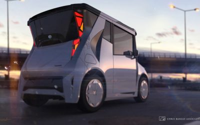 New Chinese Electric Vehicle Demonstrates Radical Automotive Design