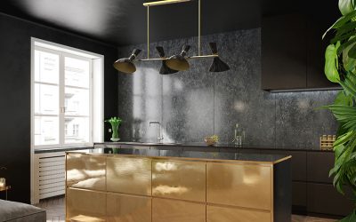 Blacked-Out Kitchens are the New Trend