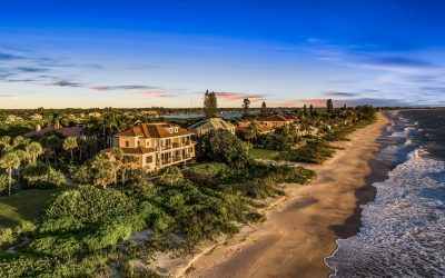 Custom Gulf-front Home in Casey Key, Florida up for Auction