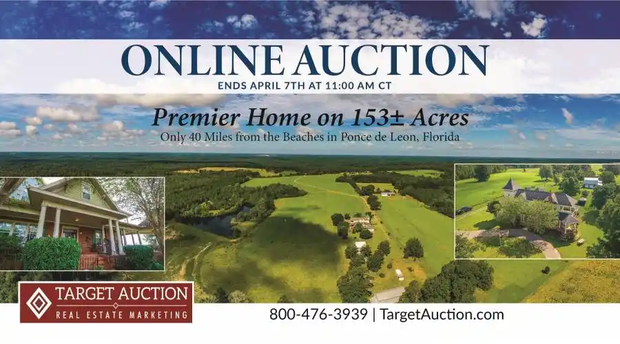 2379 Hwy 183A, Ponce de Leon, Florida 32455, United States, 5 Bedrooms Bedrooms, ,3 BathroomsBathrooms,Auction,For Sale,Hwy 183A,1020252