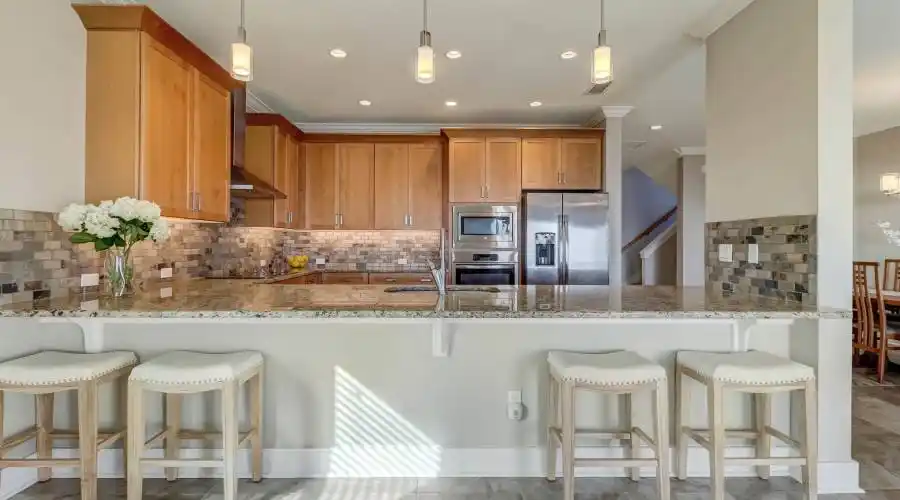 Breakfast bar