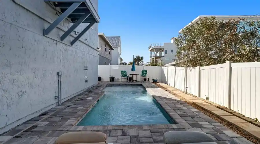 Low maintenance back and side yards