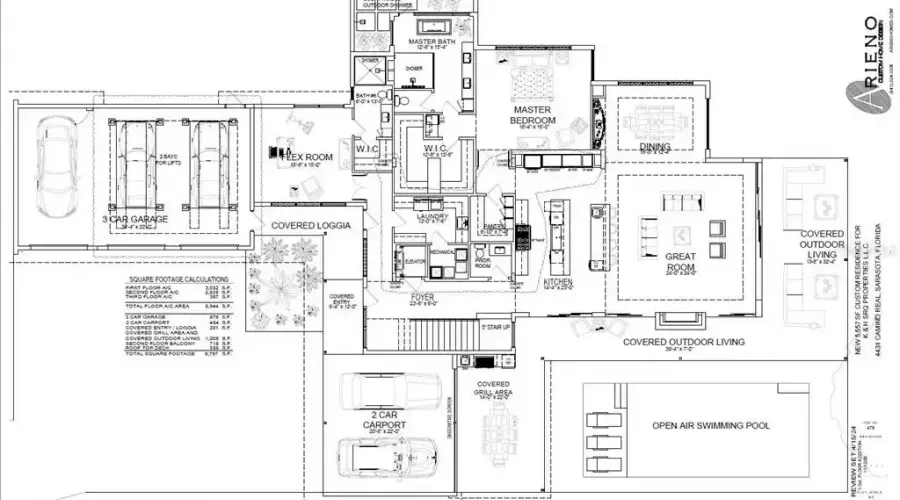 4431 Camino Real, Sarasota, Florida, 34231, United States, 6 Bedrooms Bedrooms, ,6 BathroomsBathrooms,Residential,For Sale,4431 Camino Real,1509022