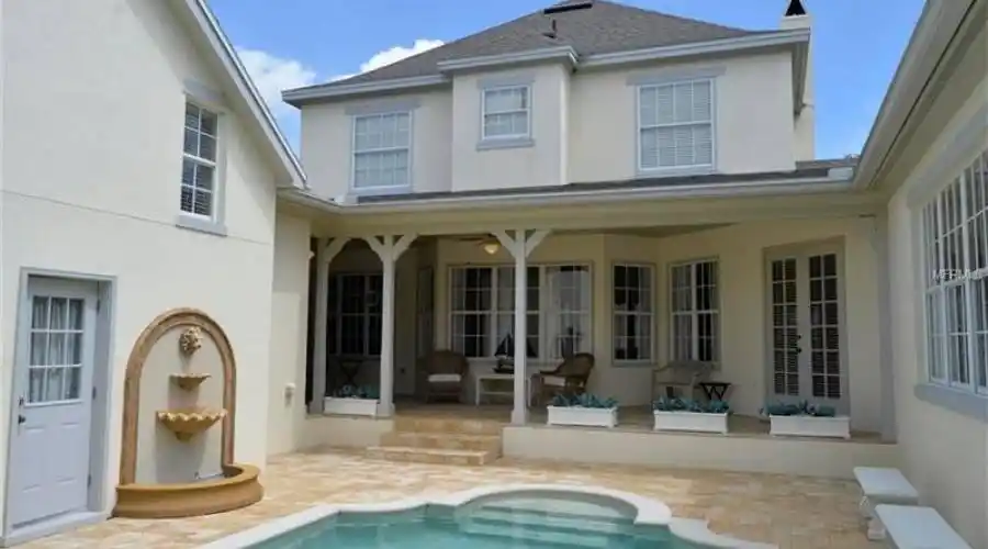 Back View of Home
