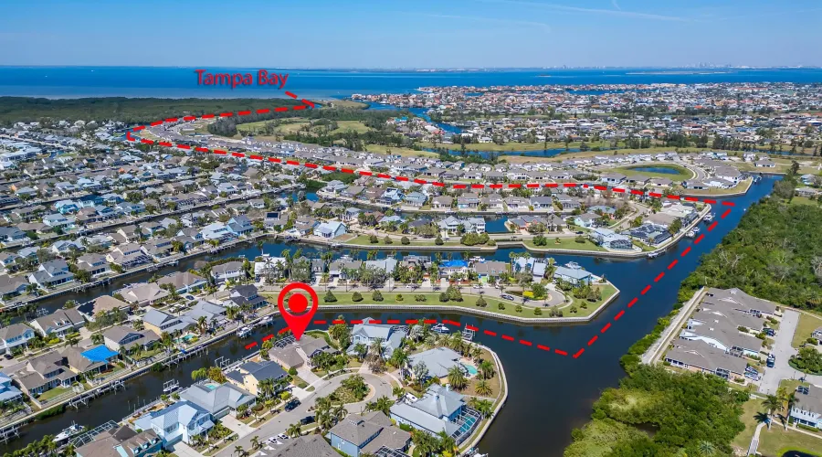5616 SEAGRASS PLACE, Apollo Beach, Florida, 33572, United States, 4 Bedrooms Bedrooms, 10 Rooms Rooms,4 BathroomsBathrooms,Waterfront,For Sale,SEAGRASS PLACE,1899263