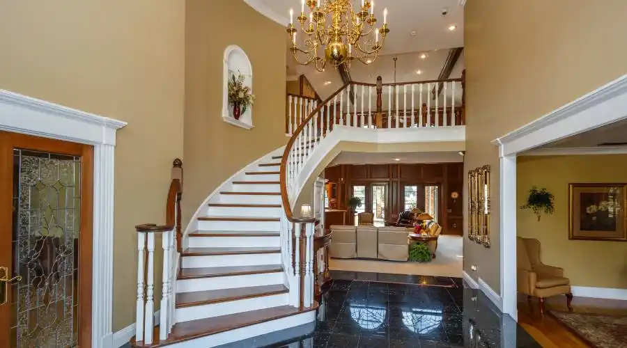 Impressive Two-Story Foyer