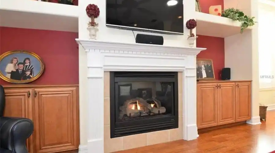 Family Room with Gas Fireplace