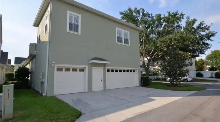 3 Car Garage   2 BR Apartment