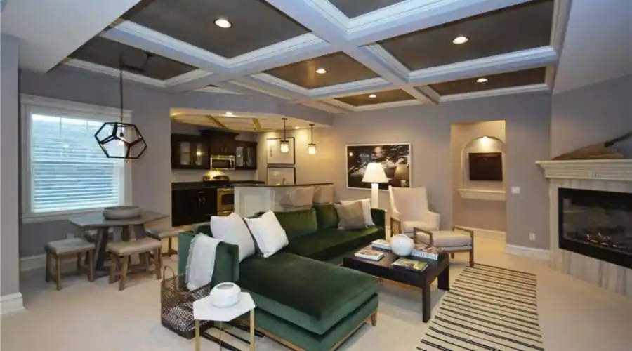 MAIN LIVING AREA IN LOWER LEVEL 