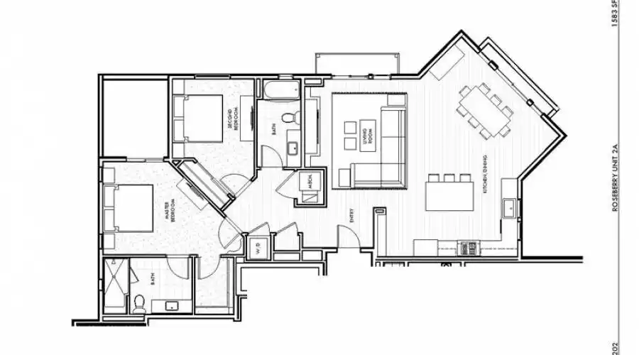 780 Village Drive, Donnelly, Idaho 83615, United States, 2 Bedrooms Bedrooms, ,2 BathroomsBathrooms,Condo,For Sale,Roseberry,Village ,2,592788